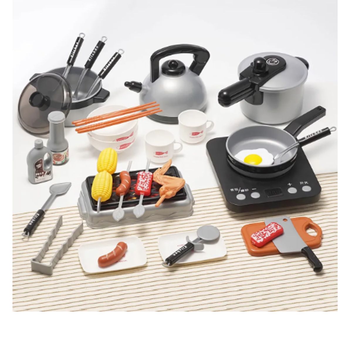 GENERICO - Set De Cocina De Juguete 36pcs Niños Juego De Mini Chef