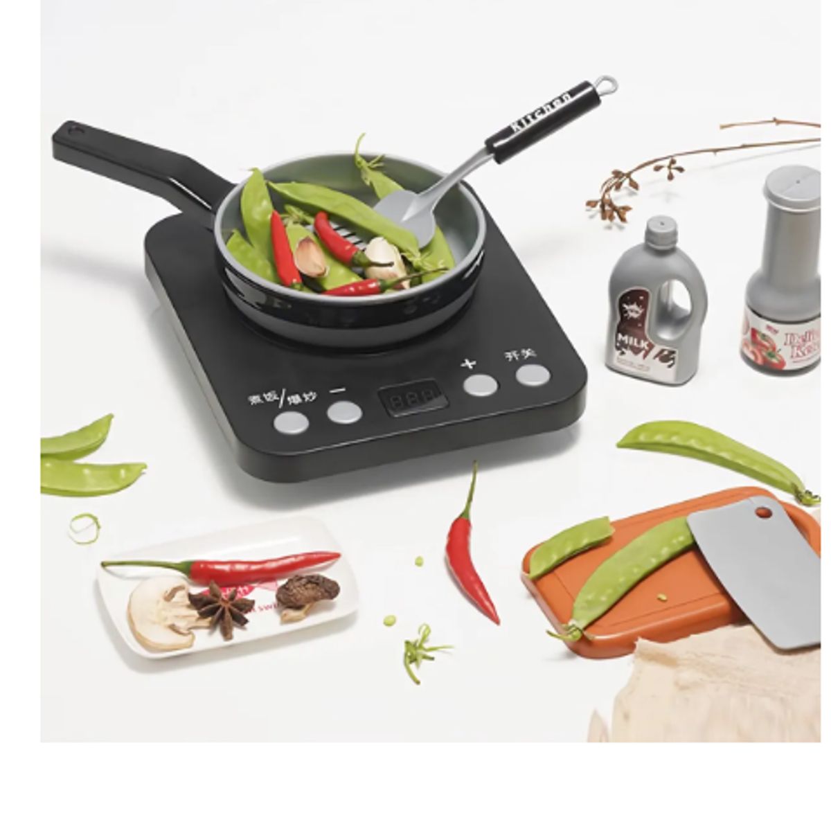 GENERICO - Set De Cocina De Juguete 36pcs Niños Juego De Mini Chef