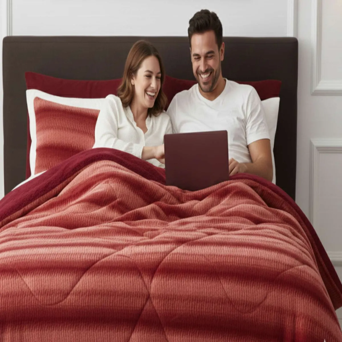 GENERICO - Cubrecama2 plazas Invierno Soft Touch Premium Chiporro