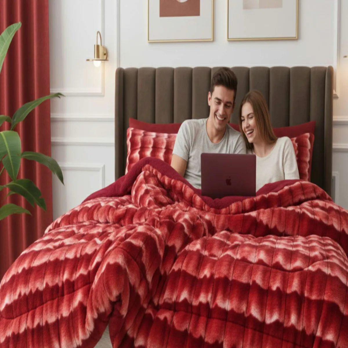 GENERICO - Cubrecama2 plazas Invierno Soft Touch Premium Chiporro