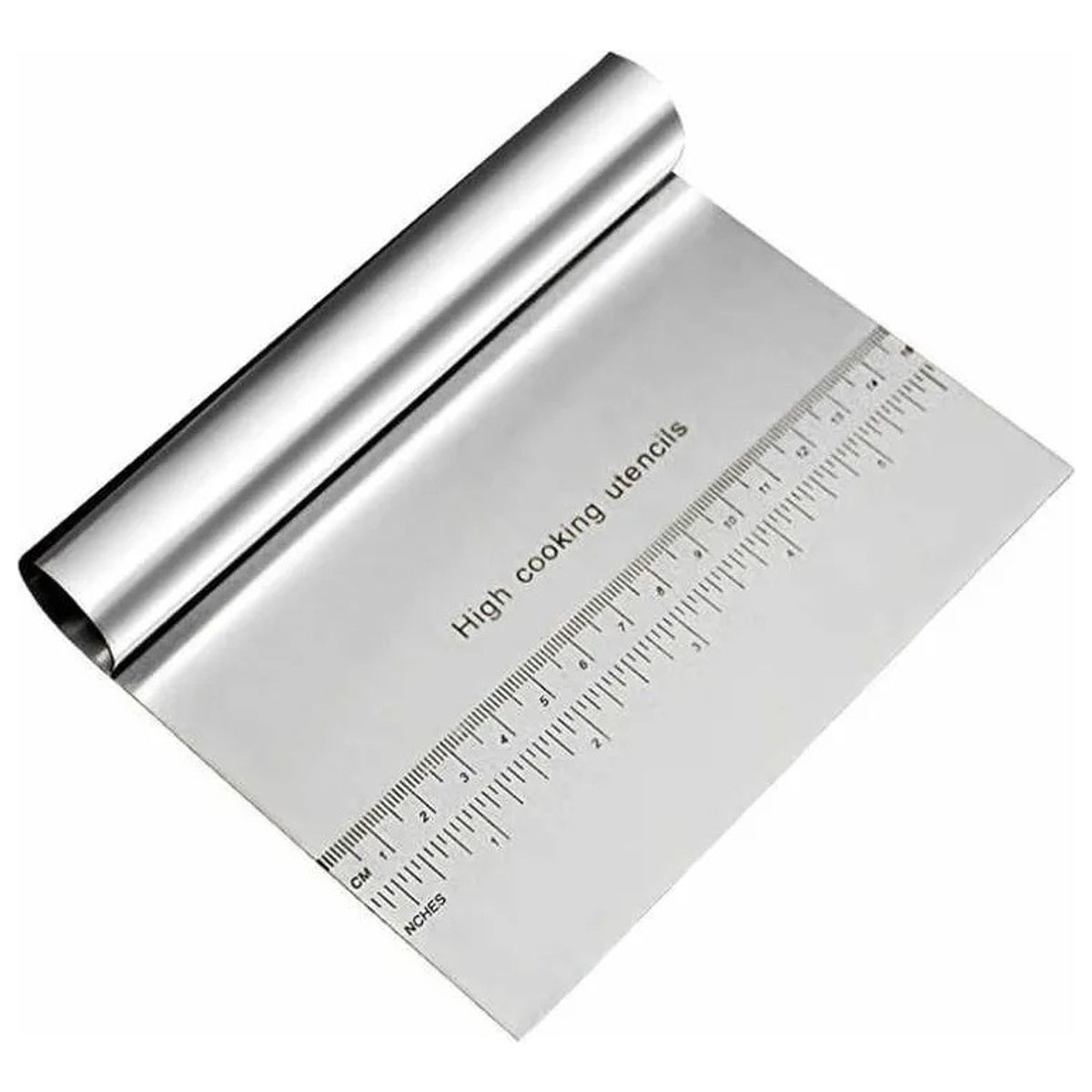 GENERICO - Espátula Repostería Mohits Scraper 15cm Acero Inoxidable Cocina