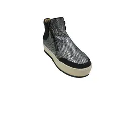 HERIEL - Zapatilla Plateada Urbana