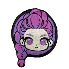 GENERICO - Parche Bordado Rumi K-pop Huntrix Termoadhesivo Ropa Anime