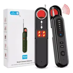 GENERICO - Detector De Cámara Mini Espía Micrófono Y Rastreador Gps Color NEGRO - 240180