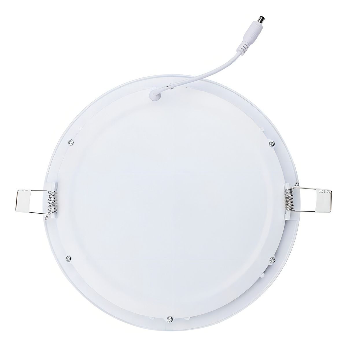 GENERICO - Kit 5 Plafón Led Techo Blanco Frío 24W Aluminio Embutido