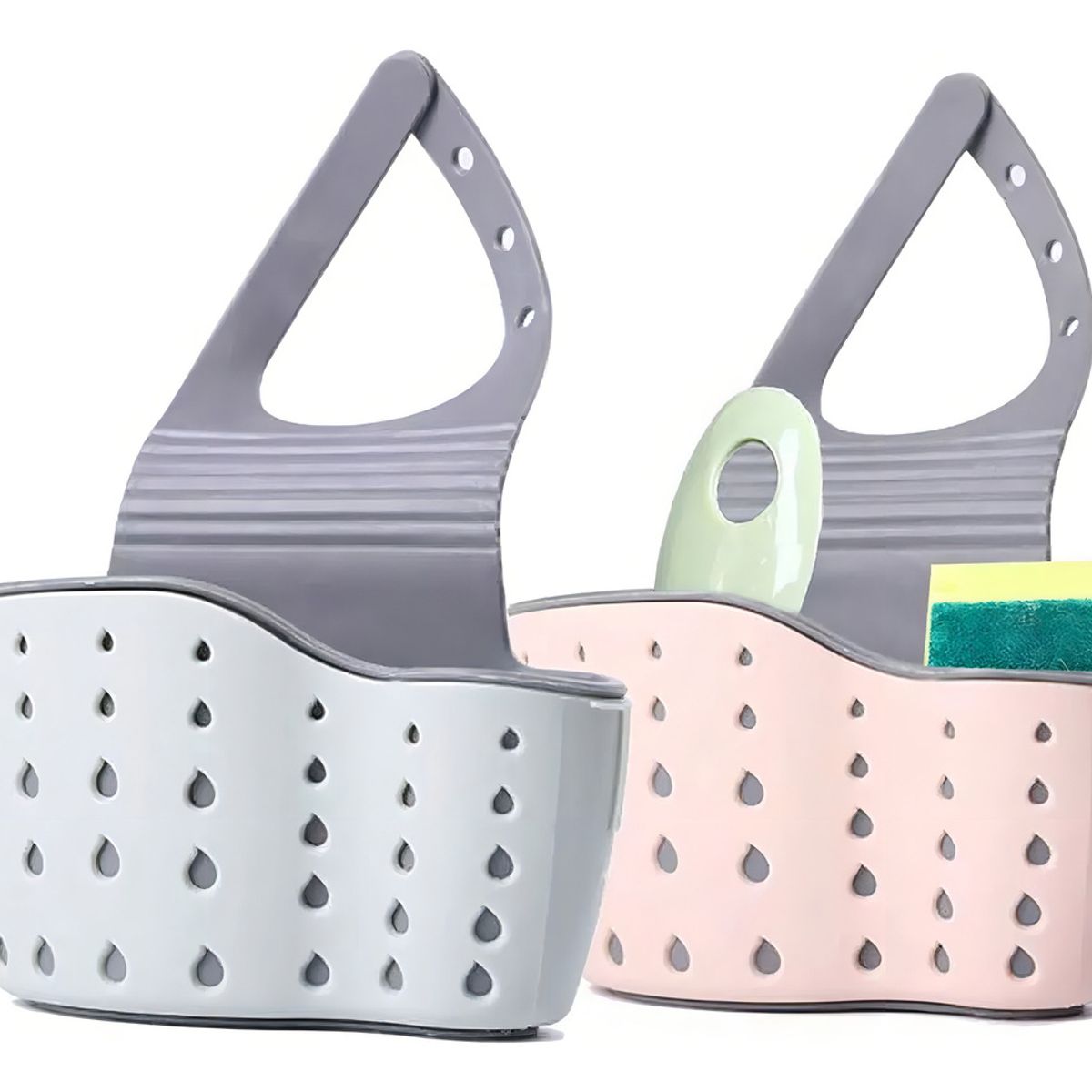 GENERICO - Organizador Para Esponja Lavaplatos Esponjas Cocina Color Beige - 295110