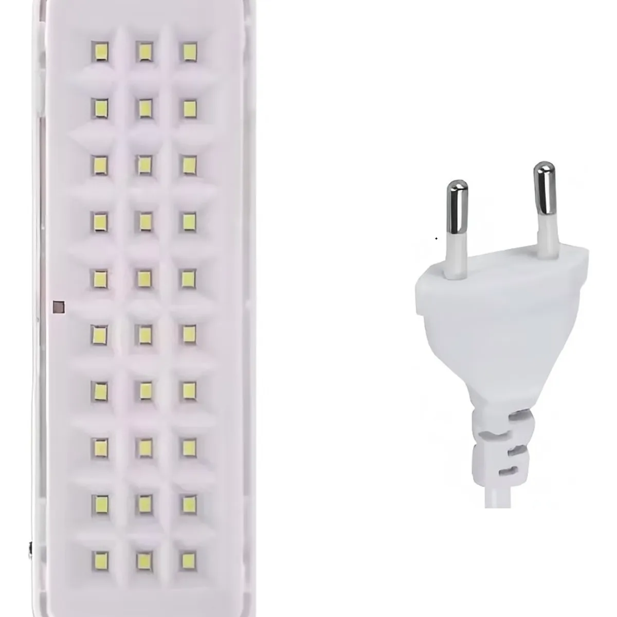 GENERICO - Luz De Emergencia Led Potente Recargable 30 Leds Color Blanco - 003414