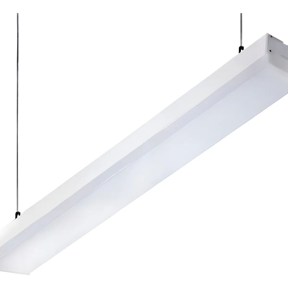 GENERICO - Lámpara Colgante Techo Barra LED 36W TIENDALED Negro Luz Neutra 4000K
