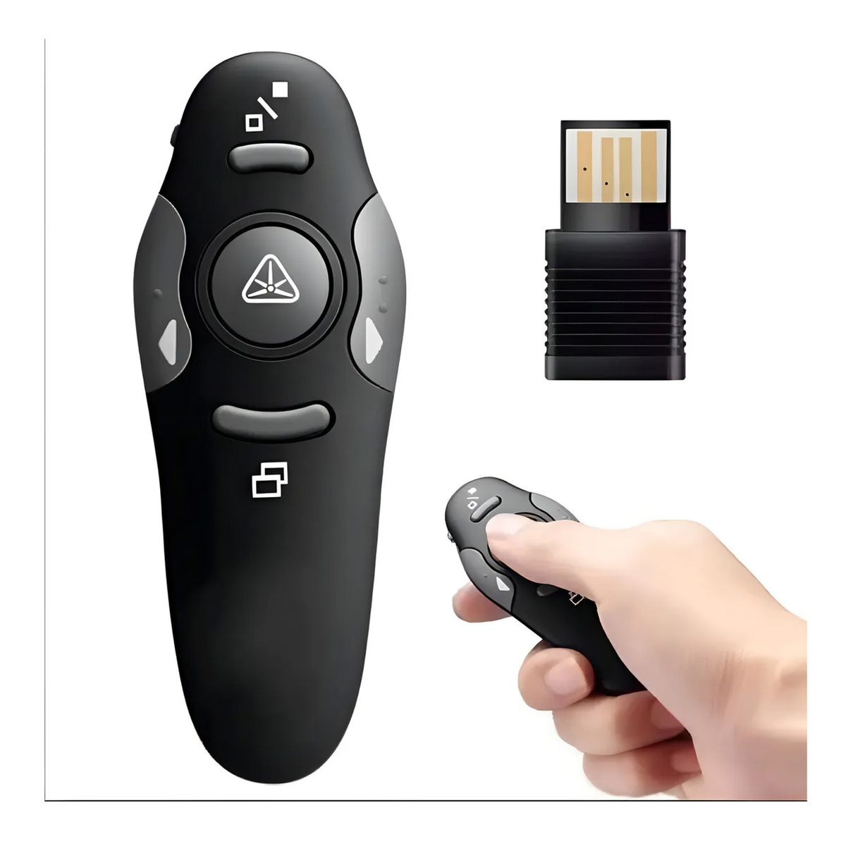GENERICO - Puntero Laser Presentador Powerpoint Diapositivas Usb