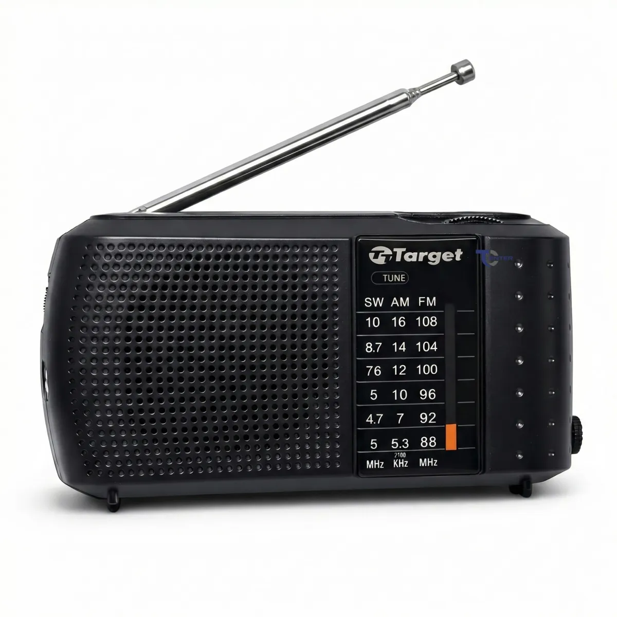 TARGET - Radio Portátil Target TT-CF12 AM/FM/SW Compacta 3 Bandas