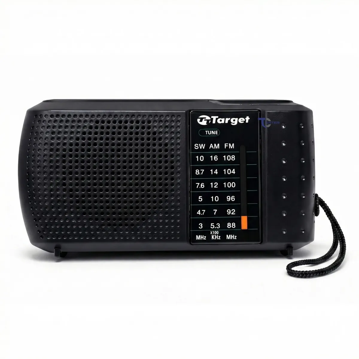 TARGET - Radio Portátil Target TT-CF12 AM/FM/SW Compacta 3 Bandas
