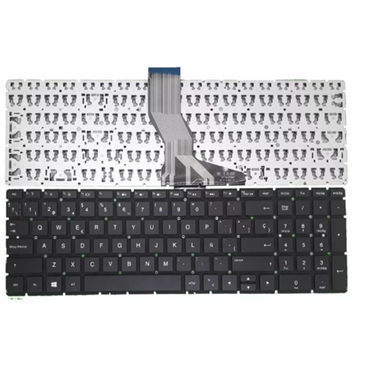 GENERICO - TECLADO HP Pavilion 15-BS ESPAÑOL NEGRO