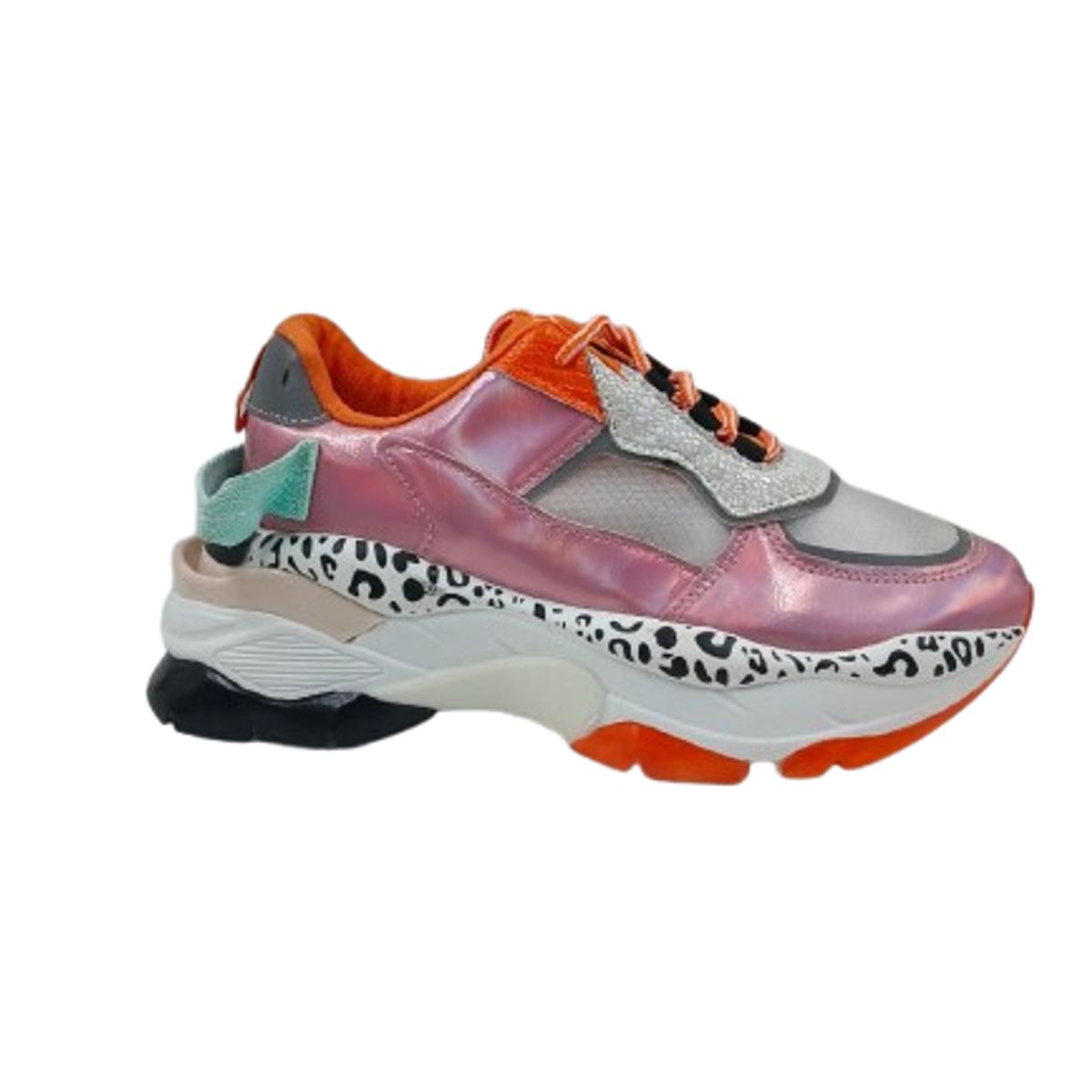 HERIEL - Zapatilla Rosa Urbana
