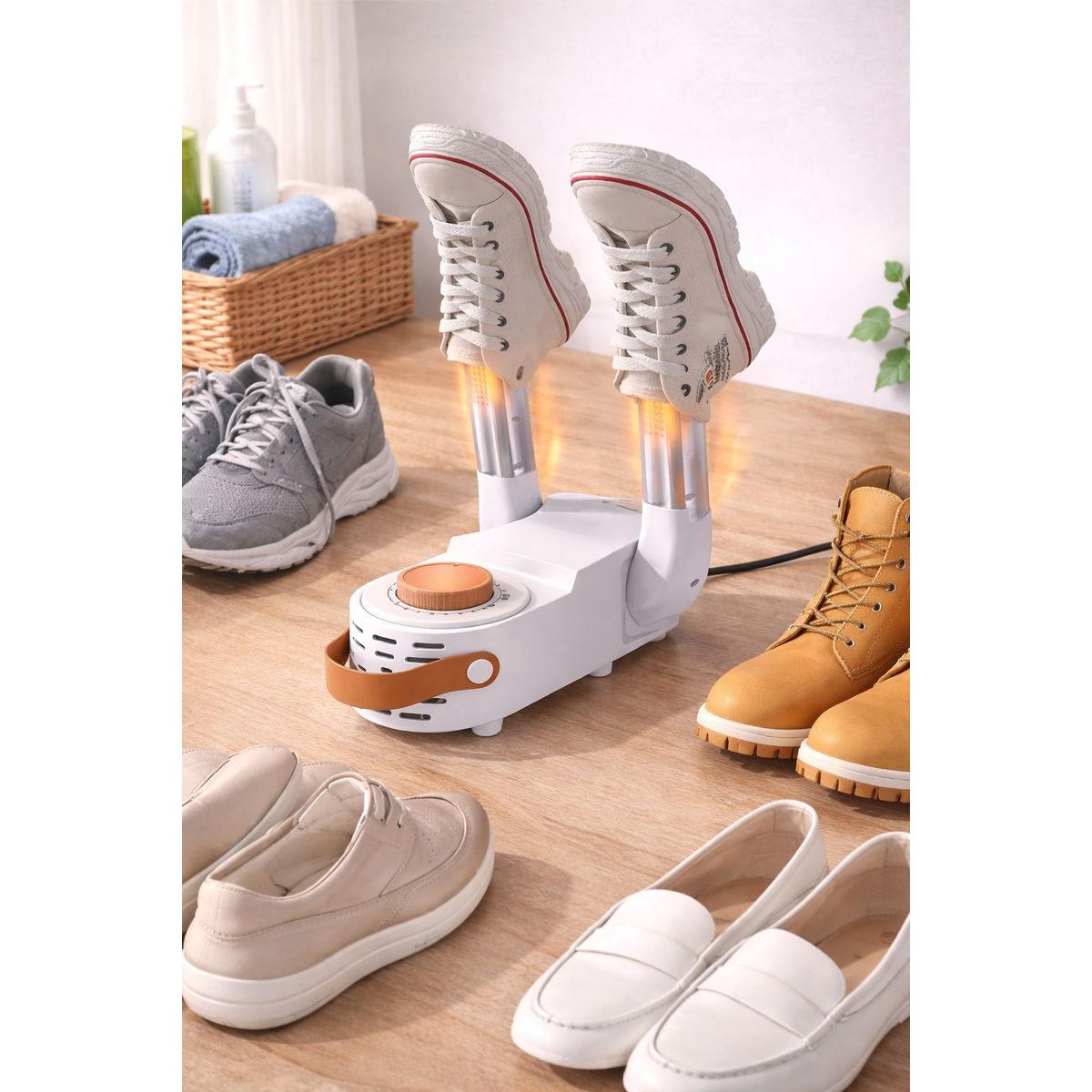 MOVI - Secador de Zapatos Eléctrico Portátil  Seca, Desodoriza y Elimina Humedad en Minutos