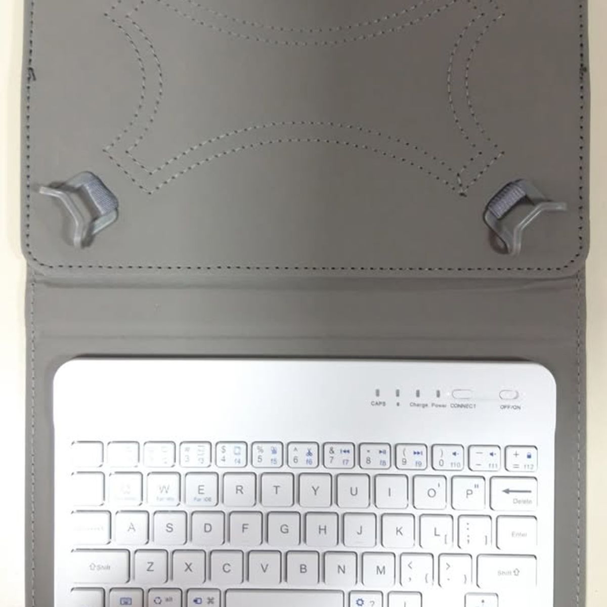 GENERICO - Funda Tablet 8 a 10+ mini teclado bluetooth Tamaño funda23x16x2 cm Tamaño teclado 20x13cm
