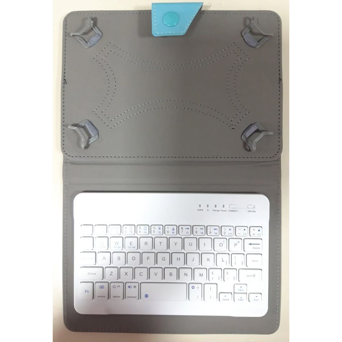 GENERICO - Funda Tablet 8 a 10+ mini teclado bluetooth Tamaño funda23x16x2 cm Tamaño teclado 20x13cm