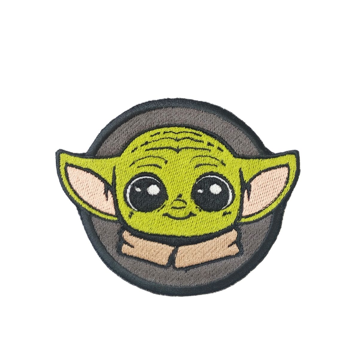 GENERICO - Parche Bordado  Grogu - Termoadhesivo