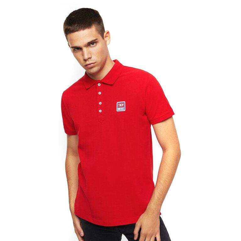 DIESEL Polera Diesel T Kal Patch Polo Shirt 42A