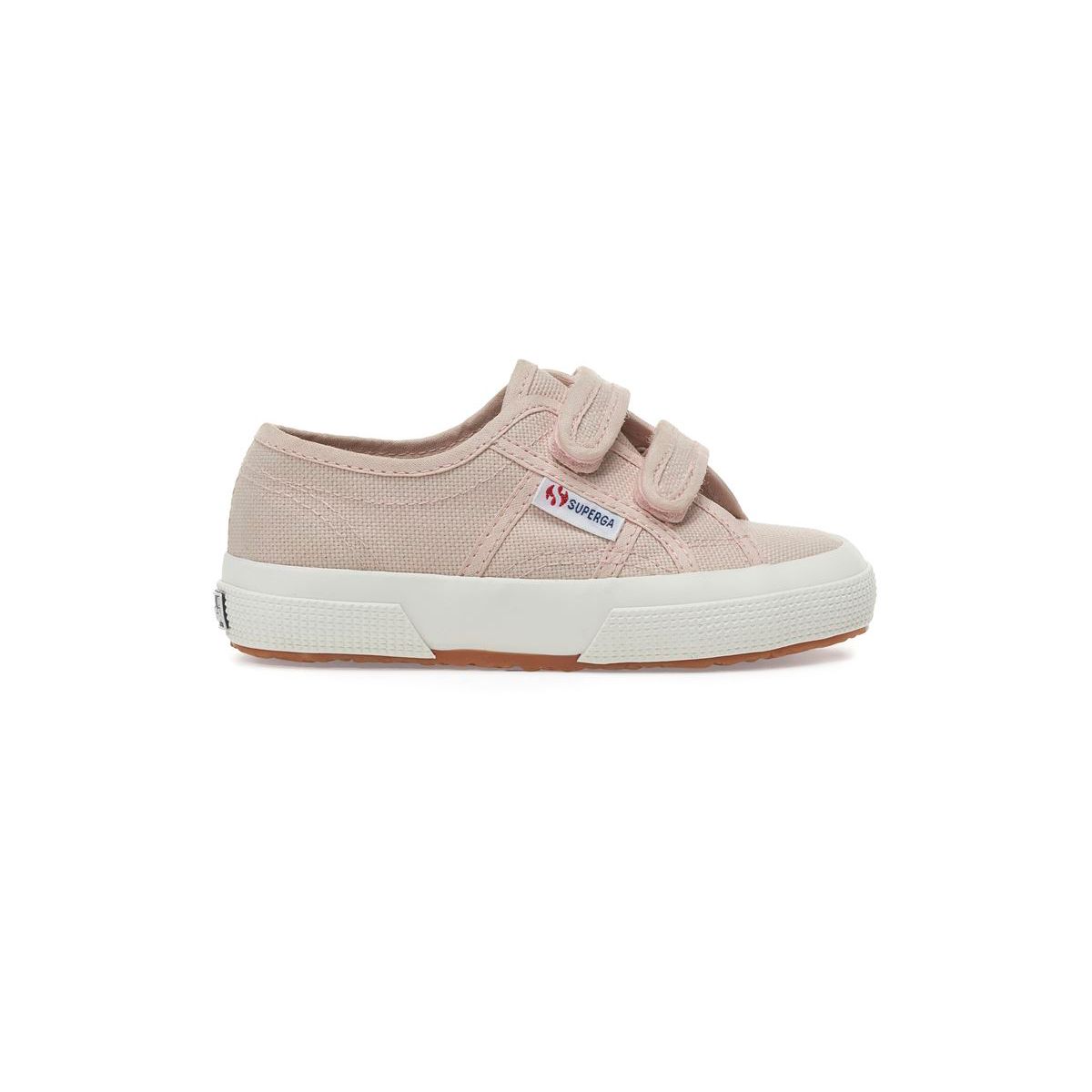 SUPERGA - Zapatilla Kids 2750 Cotjstrap Pink Skin Avorio