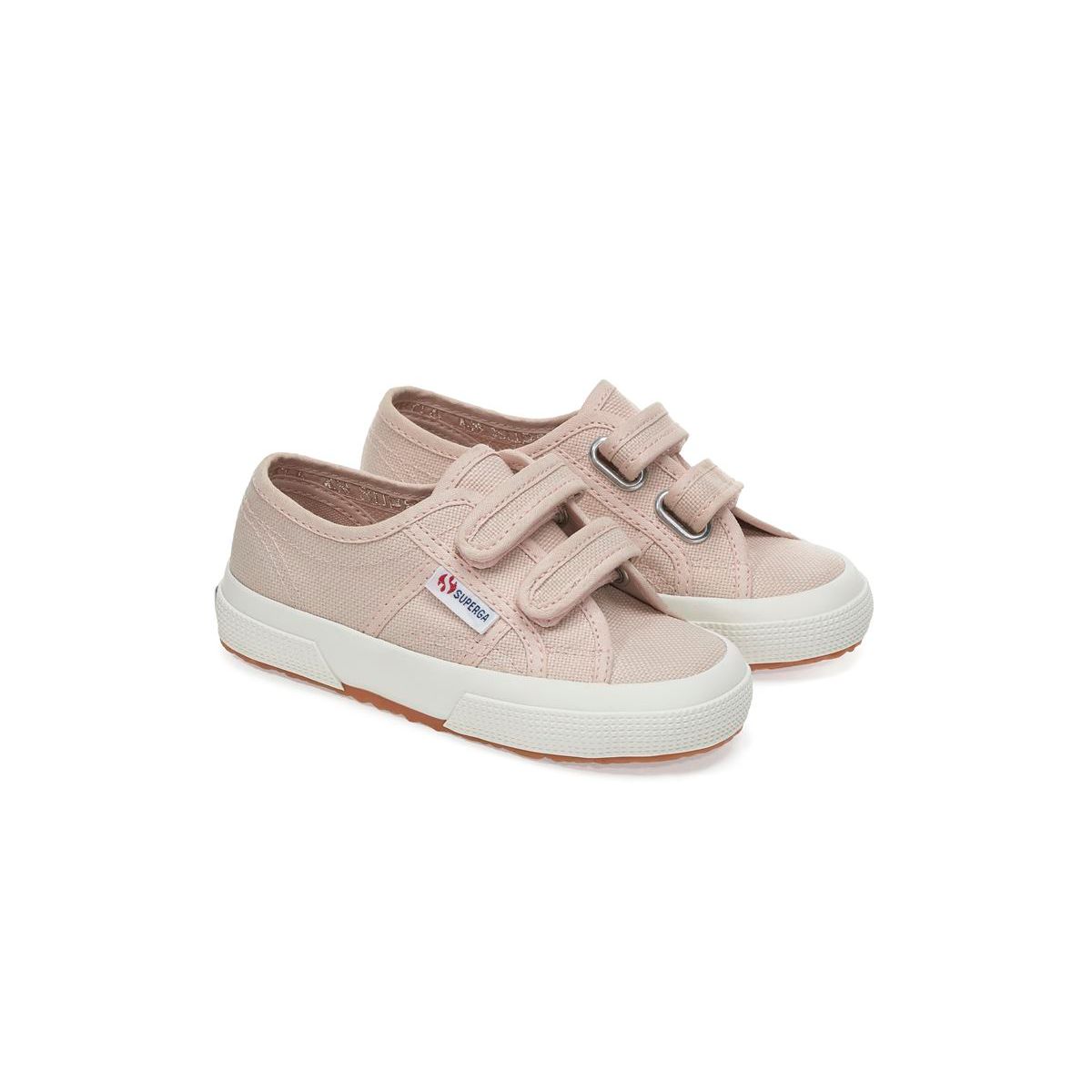 SUPERGA - Zapatilla Kids 2750 Cotjstrap Pink Skin Avorio