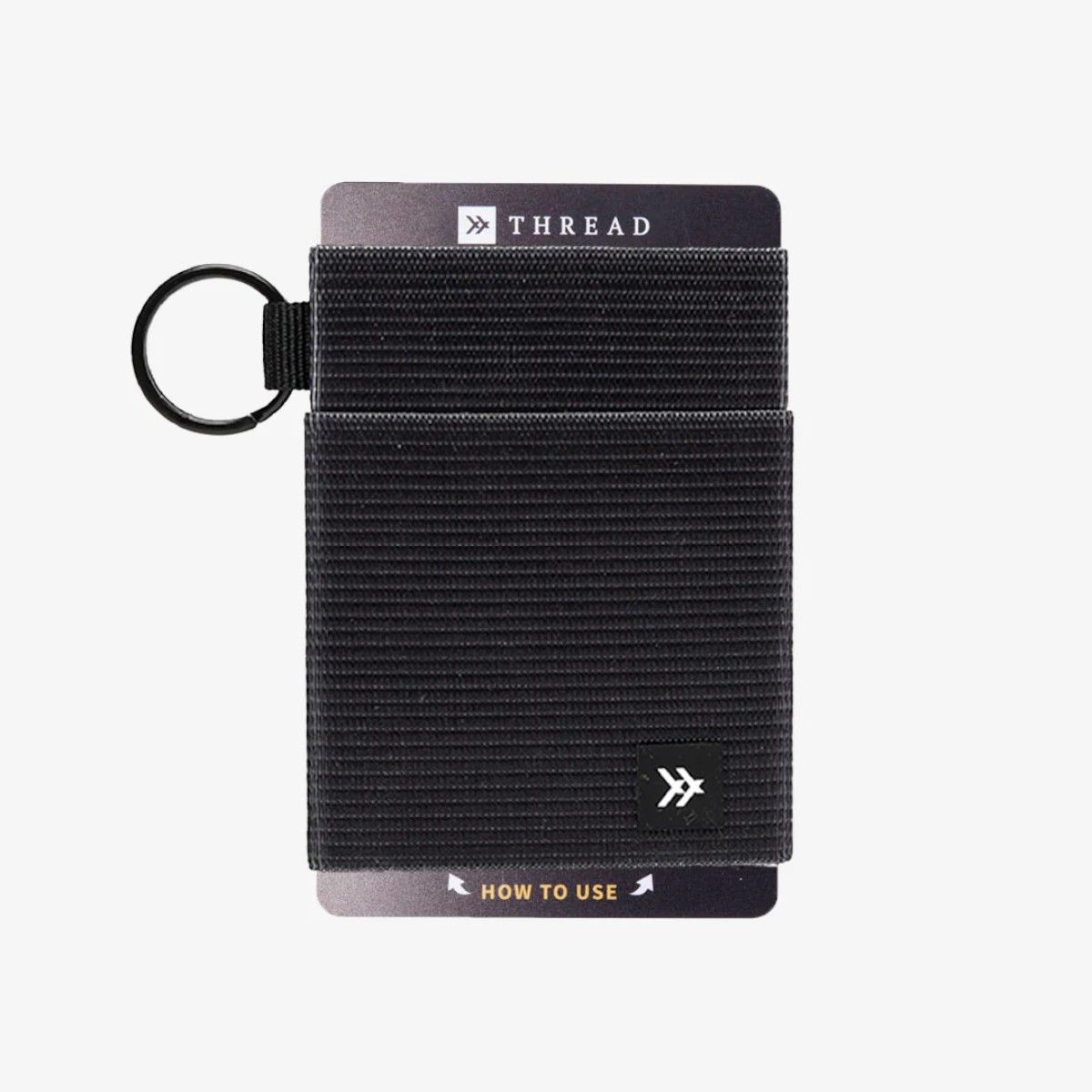 GENERICO - Billetera Thread Elastic Wallet Black