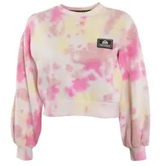 REEF - Poleron Girls Crop Pink Yellow