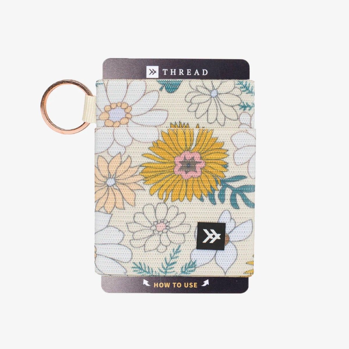 GENERICO - Billetera Thread Elastic Wallet Blossom