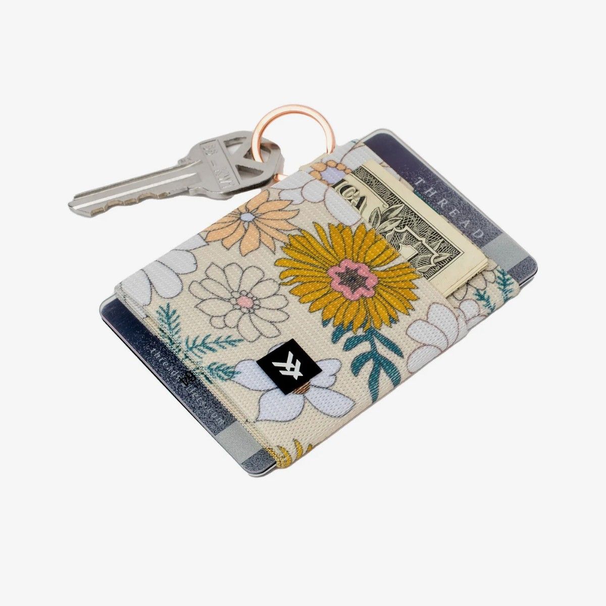 GENERICO - Billetera Thread Elastic Wallet Blossom