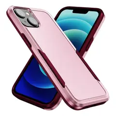 GENERICO - Carcasa para iPhone 14 Rugged Reforzada Antigolpes - Rosa