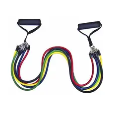 GENERICO - Bandas Elásticas Power Resistance Bands Ligas Resistencia Con Manijas BELUG
