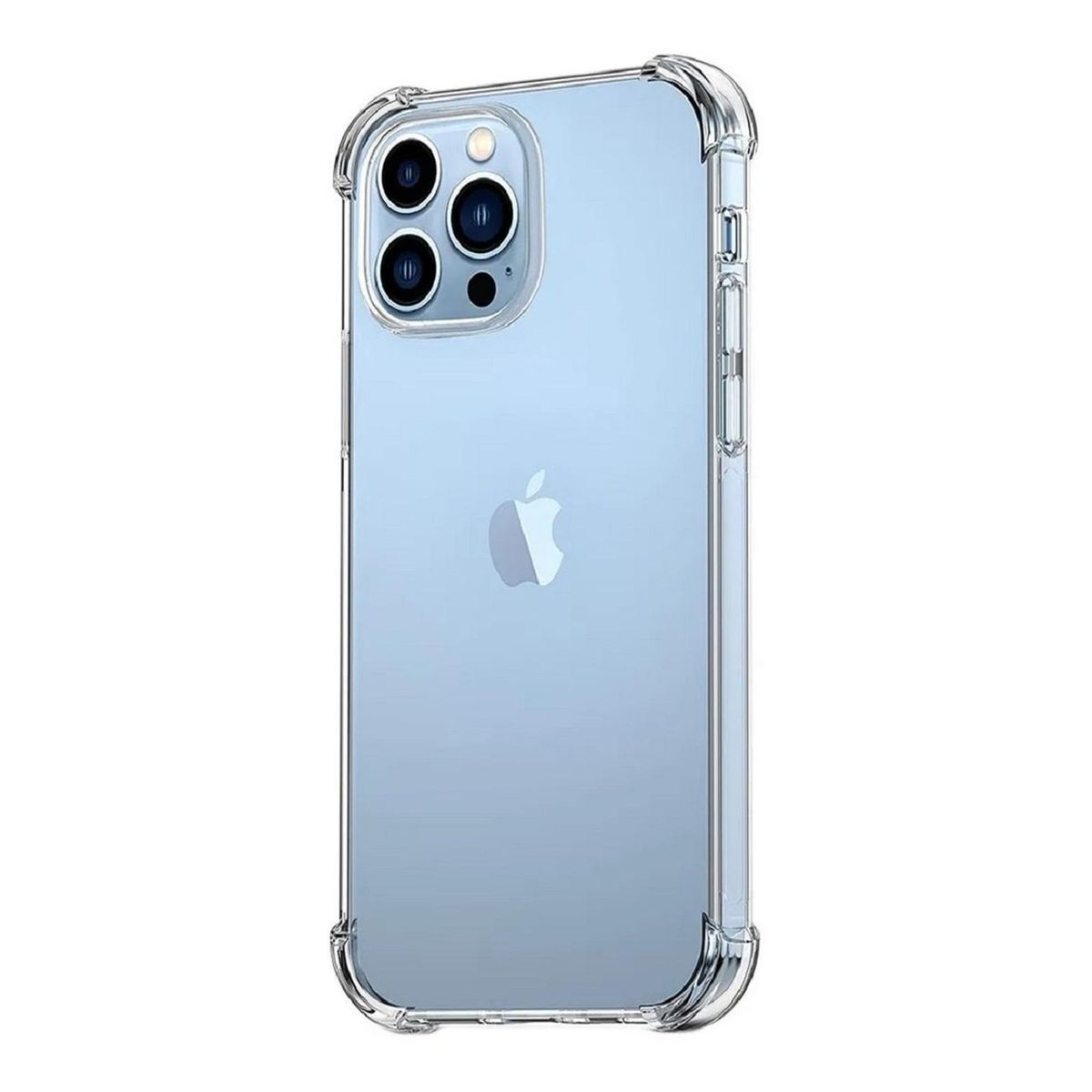 GENERICO - Carcasa Transparente para iPhone 13 Pro Reforzada