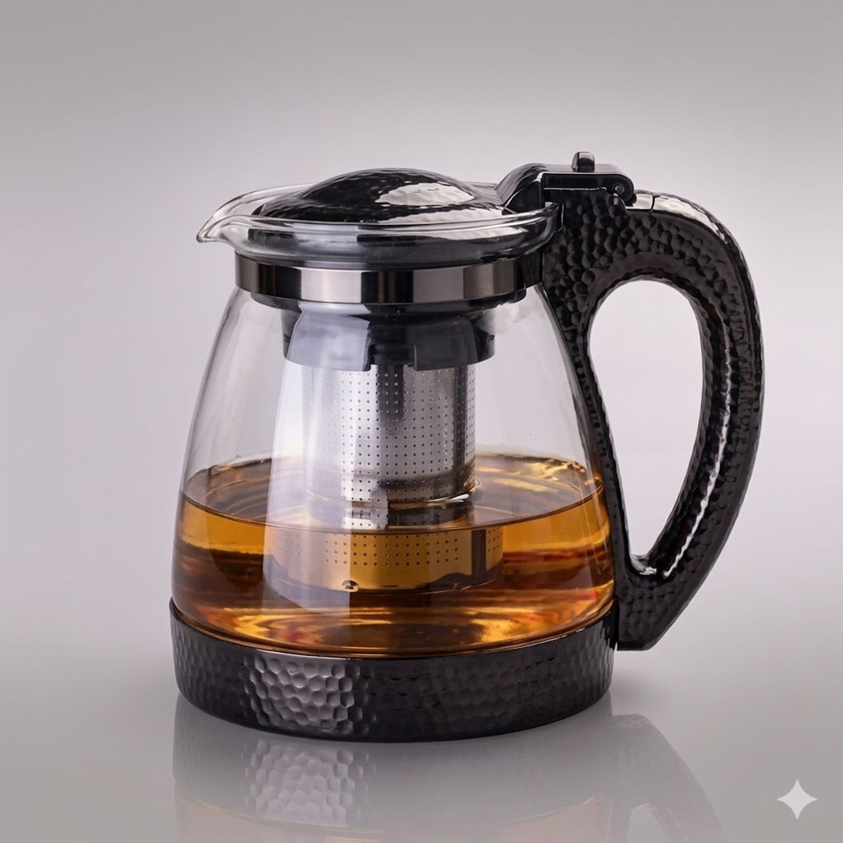 GENERICO - Tetera de Vidrio con Infusor 2L