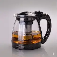 GENERICO - Tetera de Vidrio con Infusor 2L