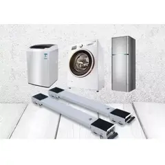 GENERICO - Soporte Para Lavadora Secadora Refrigerador Ajustable Ruedas
