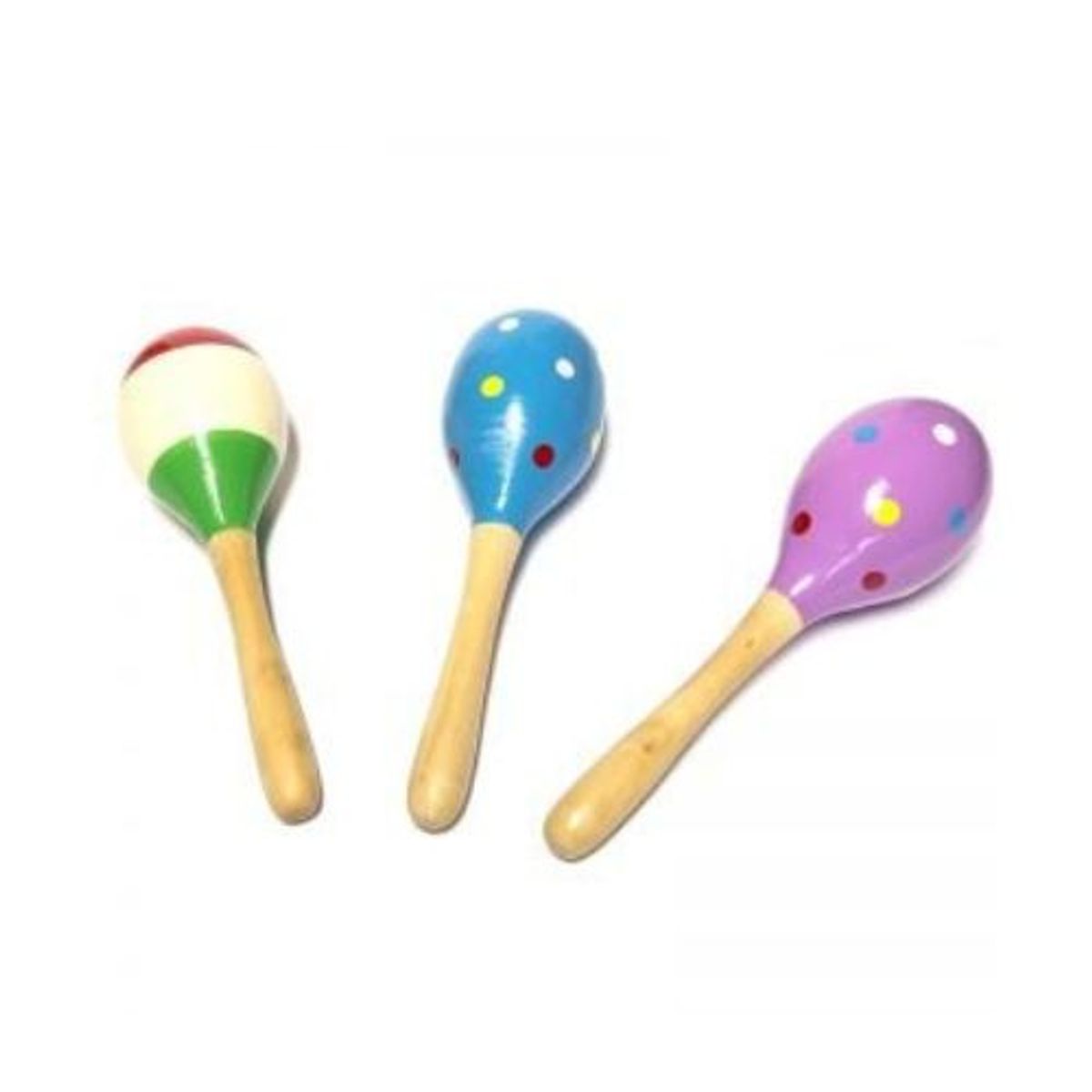 GENERICO - Maraca de Madera Sonajero