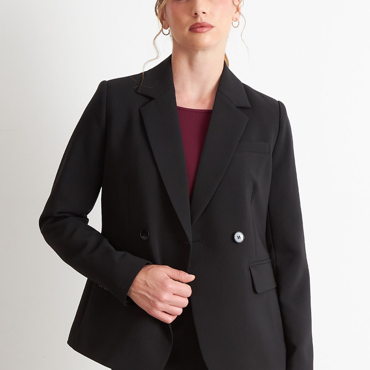 NICOPOLY - Blazer  Dos Botones Negro Nicopoly