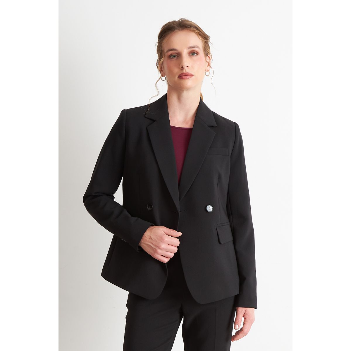 NICOPOLY - Blazer  Dos Botones Negro Nicopoly
