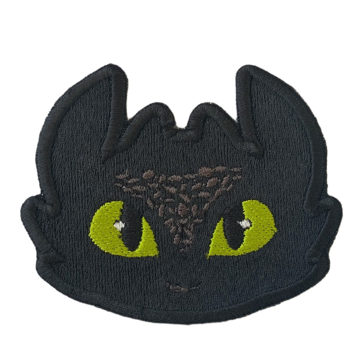 GENERICO - Parche Bordado Chimuelo Furia Nocturna  Termoadhesivo