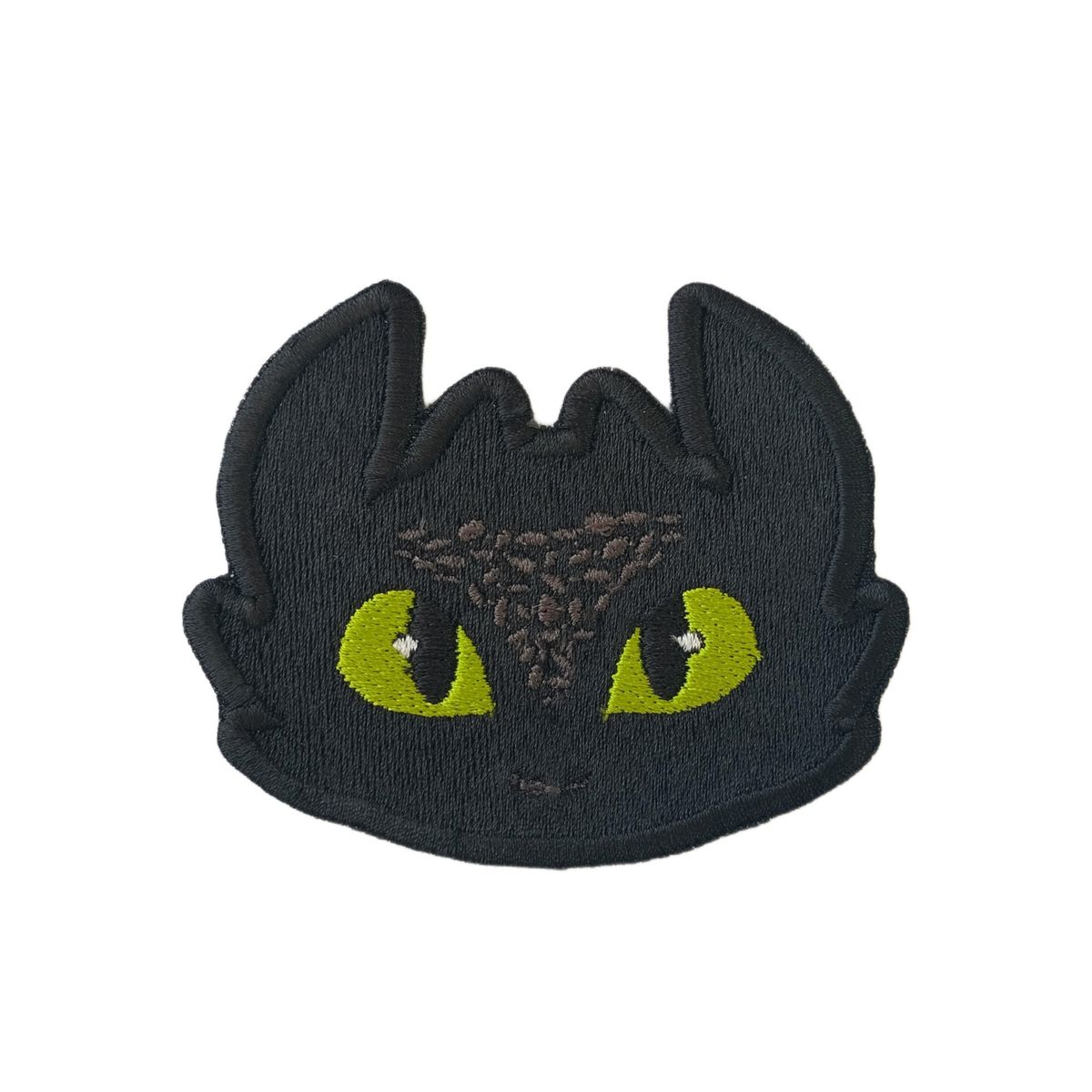 GENERICO - Parche Bordado Chimuelo Furia Nocturna  Termoadhesivo