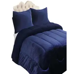 GENERICO - COBERTOR CON CHIPORRO DE INVIERNO 2P 230x250cm