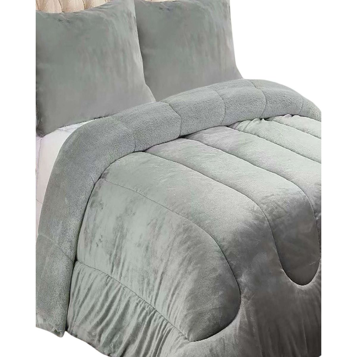 GENERICO - COBERTOR CON CHIPORRO DE INVIERNO KING 250x270cm