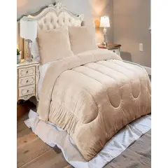 GENERICO - COBERTOR CON CHIPORRO DE INVIERNO 15P 180x230cm