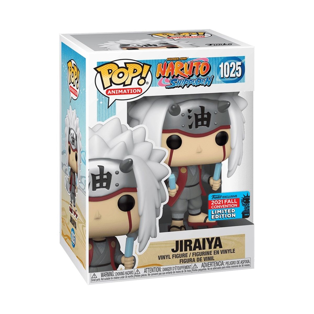FUNKO - Funko Pop Naruto – Jiraiya 1025 + Protector