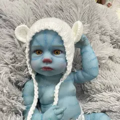 GENERICO - Muñeca Reborn De 50 Cm, Tono De Piel Avatar, Niña