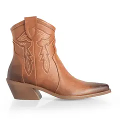 VIA UNO - Botin Mujer WestWinter Tundra Camel