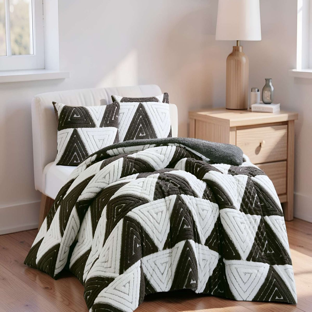 GENERICO - PLUMON DE JACQUERD CUTTING KING  COLOR BLANCO CON CAFÉ