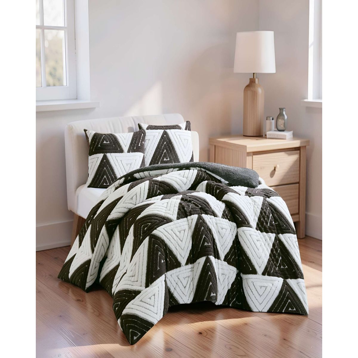 GENERICO - PLUMON DE JACQUERD CUTTING KING  COLOR BLANCO CON CAFÉ