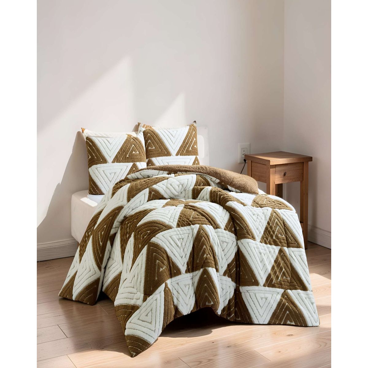 GENERICO - PLUMON DE JACQUERD CUTTING KING  COLOR BLANCO CON MOSTAZA