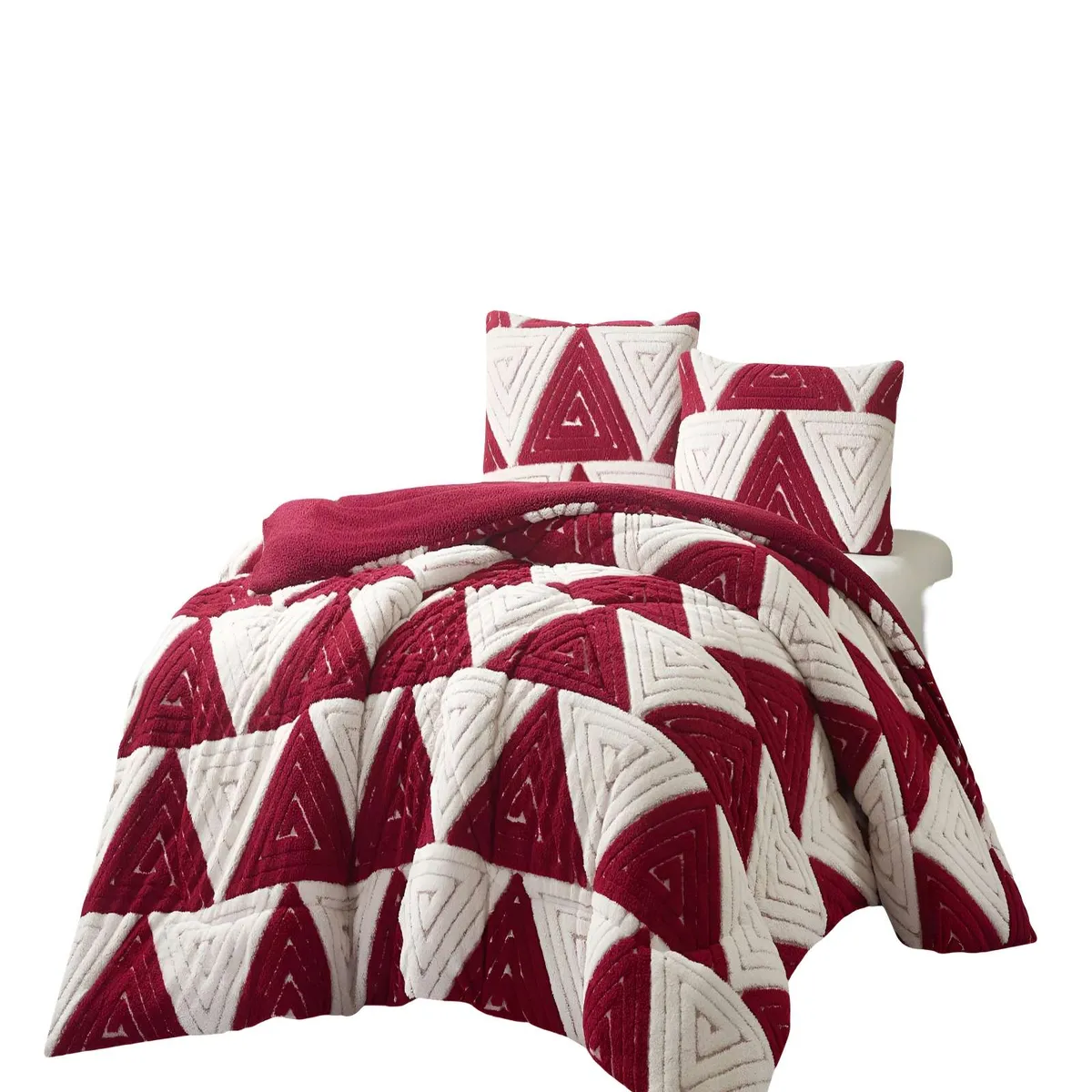 GENERICO - PLUMON DE JACQUERD CUTTING KING  COLOR BLANCO CON ROJO
