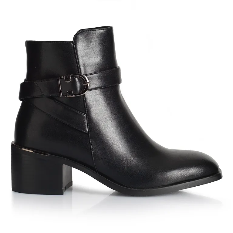 Botin Mujer WestWinter Ivory Negro